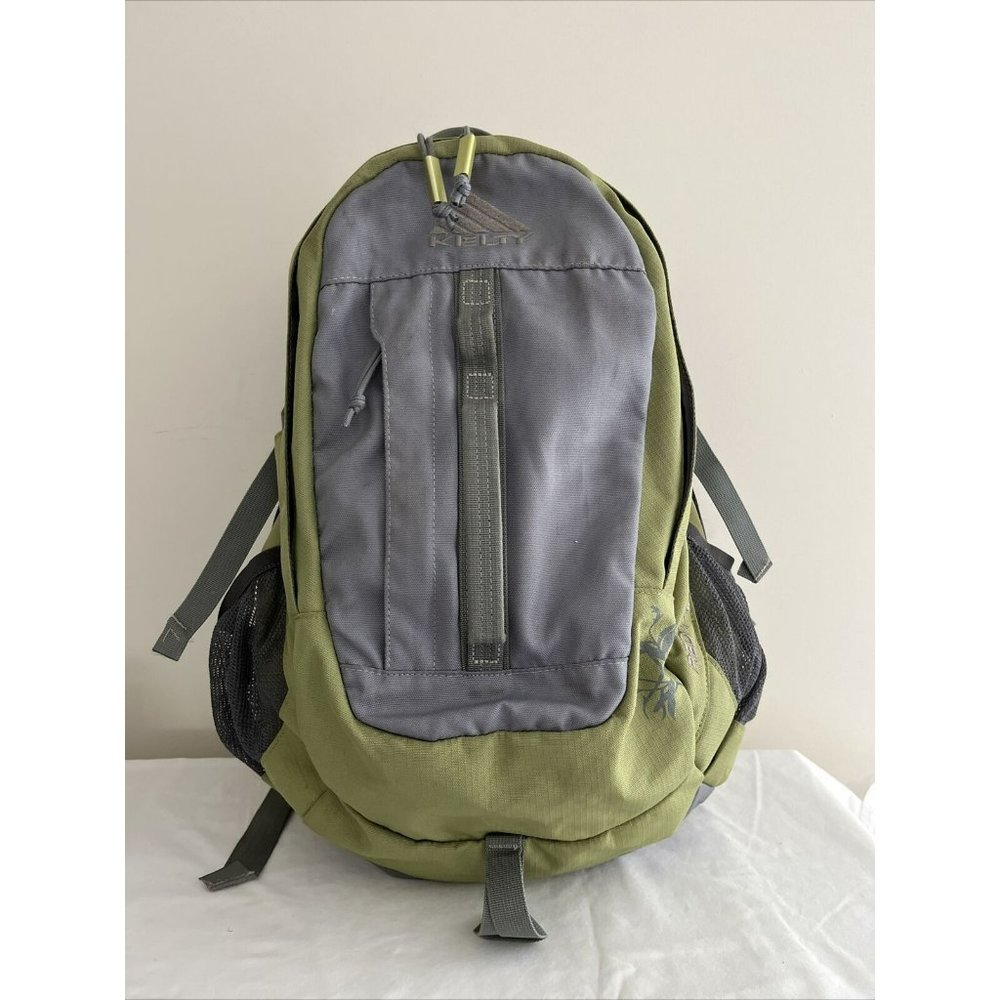 Kelty Redtail W Cushioned Backpack Green Gray Outdoor Hiking School Pack Pockets